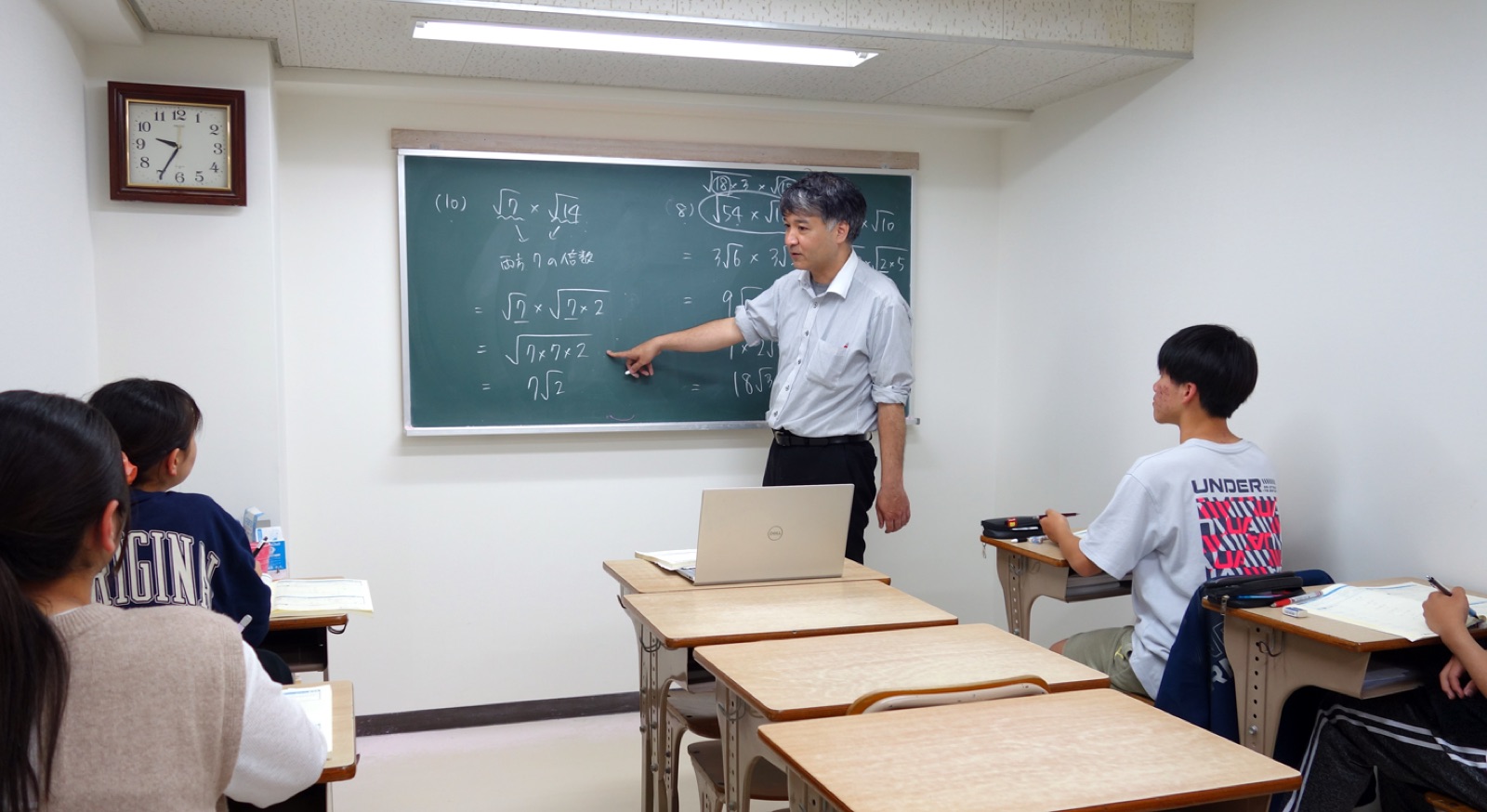 進学教室PEAKの授業の様子